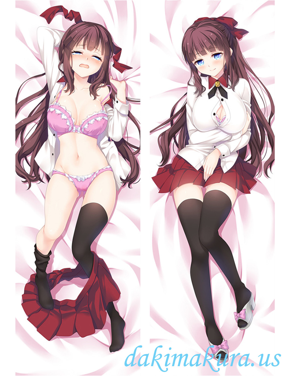 Takkimoto Hifumi Anime Dakimakura Japanese Hugging Body Pillow Cover